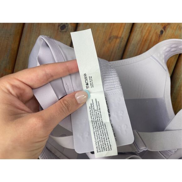 NWT Lululemon AirSupport Bra High Support Faint Lavender / Peri Purple 38D $98 - Picture 12 of 13